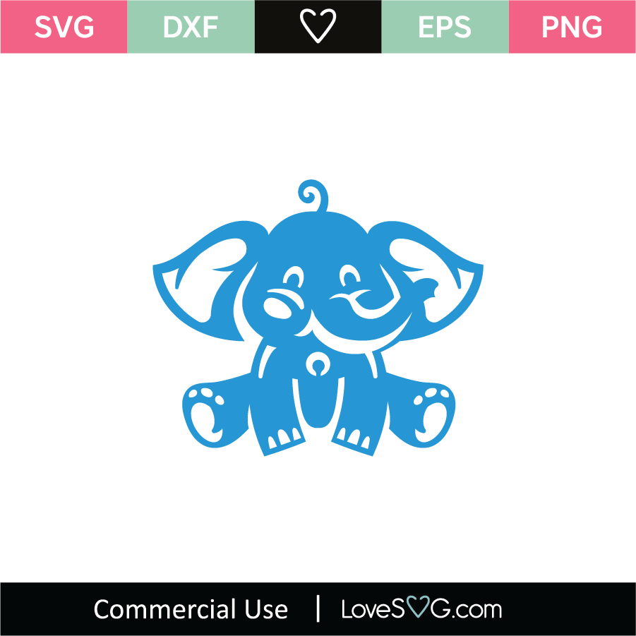 Download Baby Toy Elephant Svg Cut File Lovesvg Com