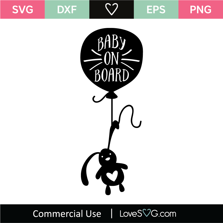 Download Baby On Board Svg Cut File Lovesvg Com