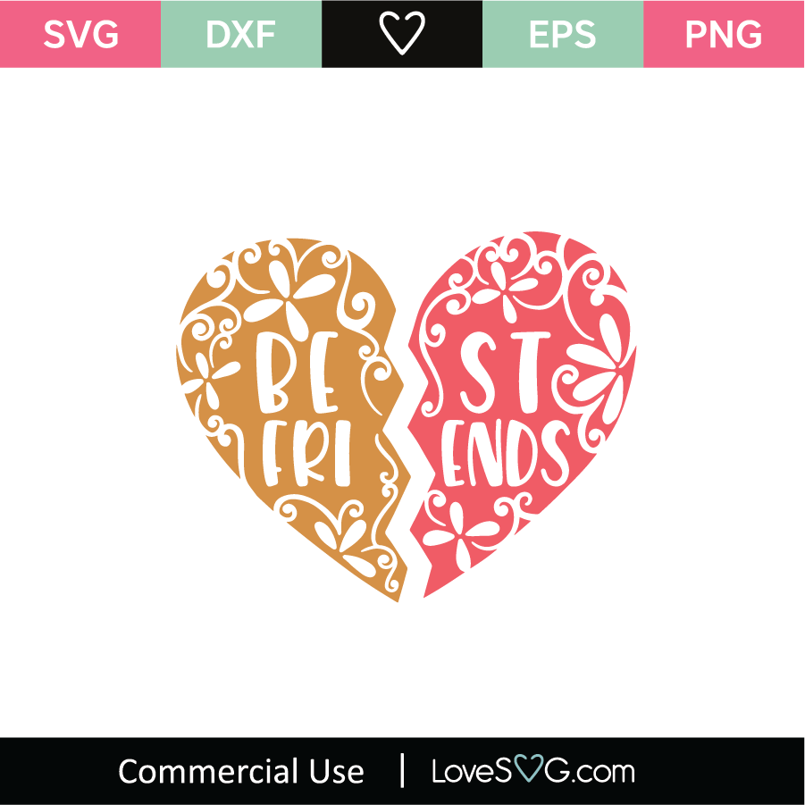 Download Best Friend SVG Cut File - Lovesvg.com