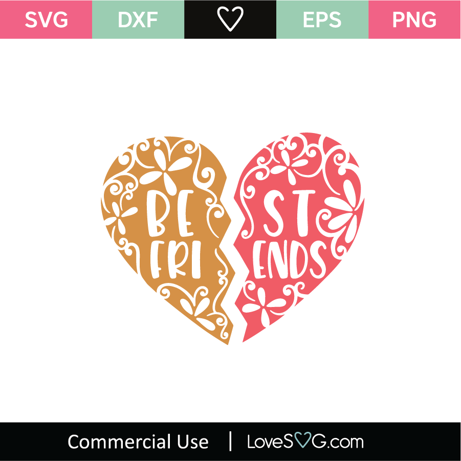 Download Best Friend Svg Cut File Lovesvg Com