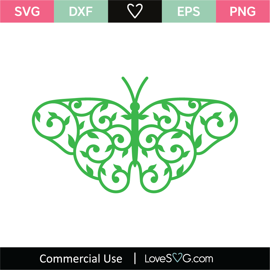 Butterfly Mandala Svg Cut File Lovesvg Com