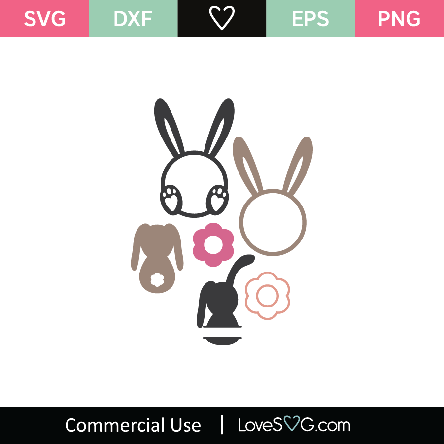 Download Easter Monogram Frames Svg Cut File Lovesvg Com