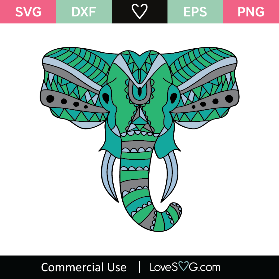 Elephant SVG Cut File - Lovesvg.com