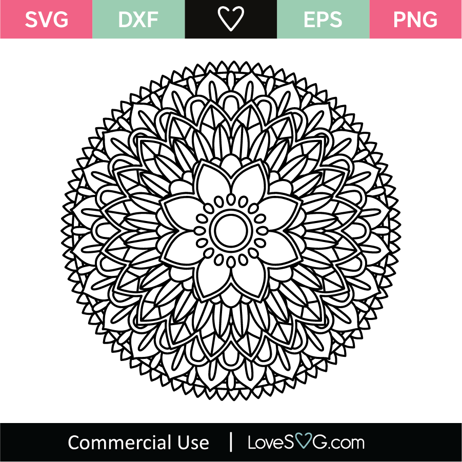 Free Free 189 Flower Mandala Svg Free SVG PNG EPS DXF File