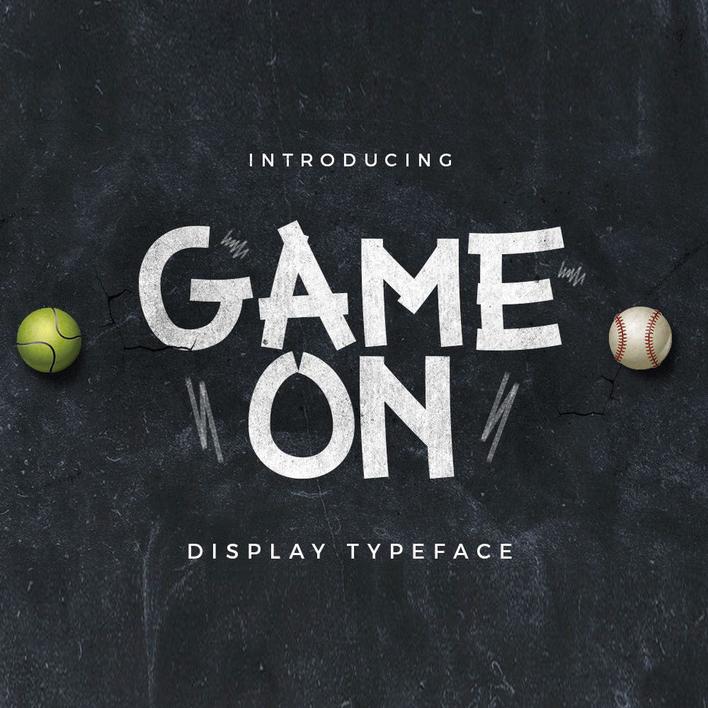 game-on-font-lovesvg