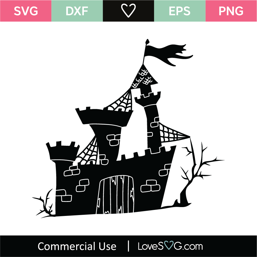 Download Haunted House Svg Cut File Lovesvg Com PSD Mockup Templates