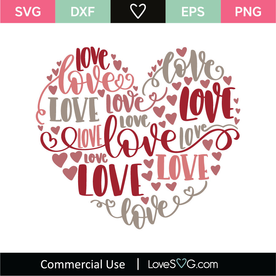 Free Free 149 Love Svg With Heart SVG PNG EPS DXF File