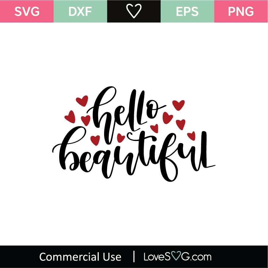 Download 16 Hello Beautiful Lashes Svg Dxf Eps By Theblackcatprints Thehungryjpeg Com View Hello Beautiful Svg Images SVG Cut Files