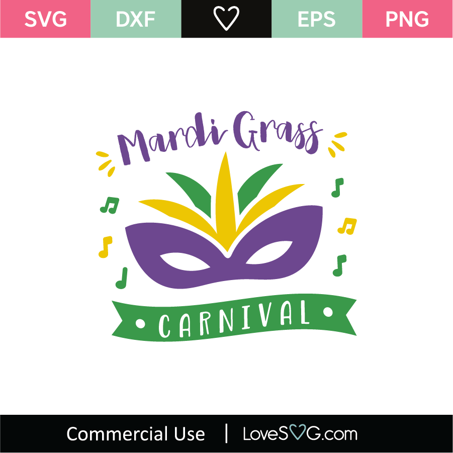 Download Mardi Gras Carnival Svg Cut File Lovesvg Com