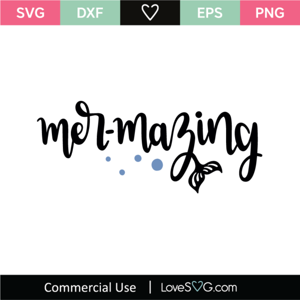 Mermazing SVG Cut File - Lovesvg.com