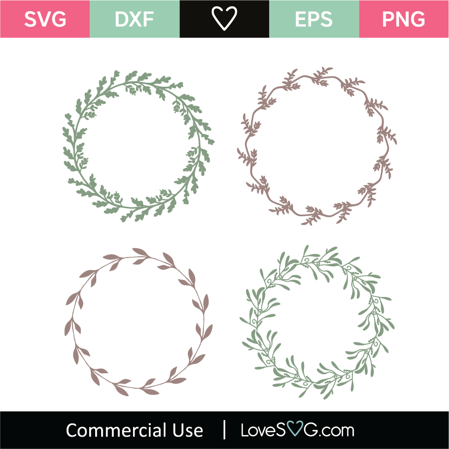 Monogram Frames SVG Cut File - Lovesvg.com