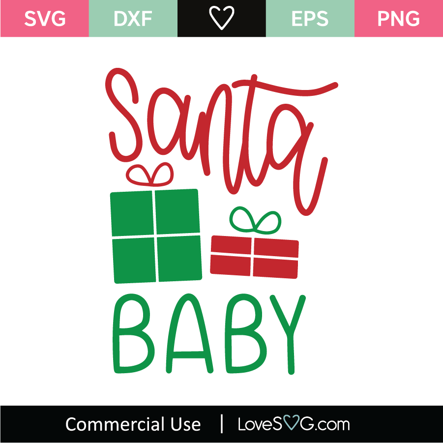 Download Santa Baby Svg Cut File Lovesvg Com