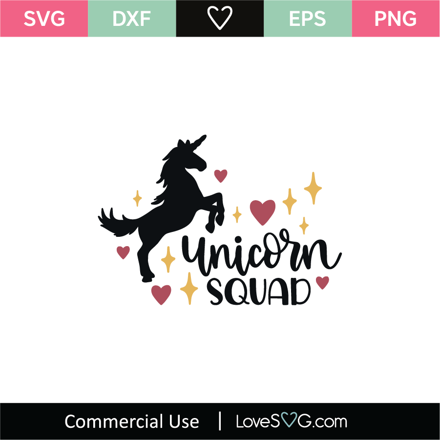 Download Unicorn Squad Svg Cut File Lovesvg Com