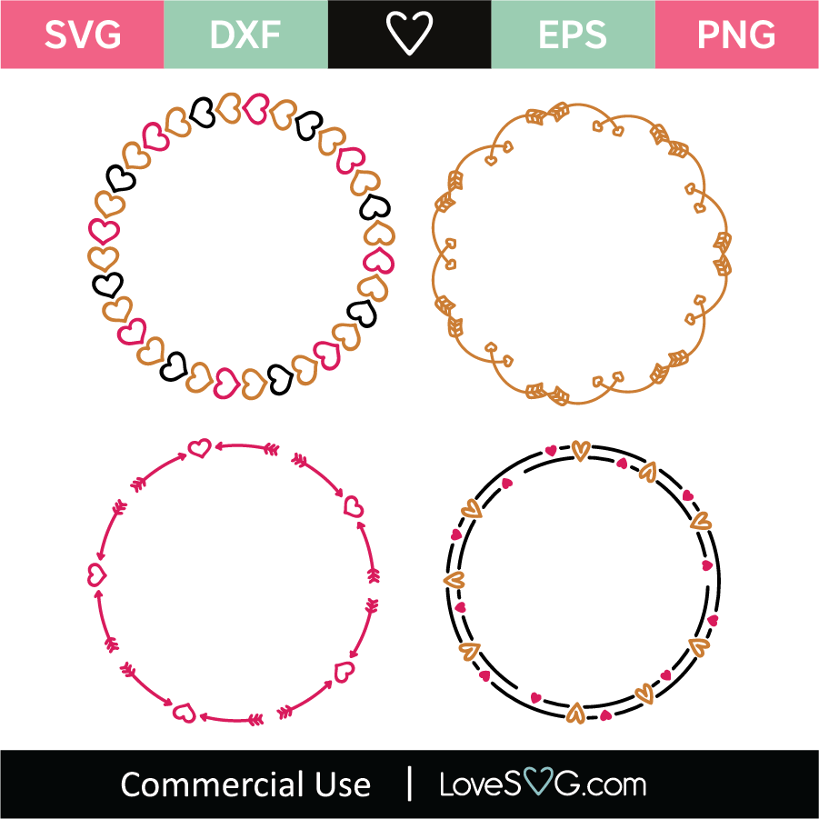 Download Valentine Monograms SVG Cut File - Lovesvg.com