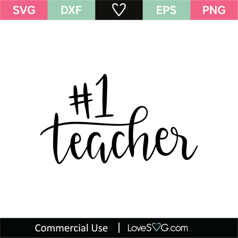 1 Teacher SVG Cut Files - Lovesvg.com