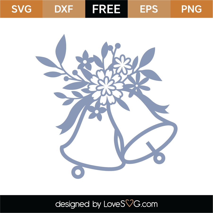 Download Floral Bells SVG Cut File - Lovesvg.com
