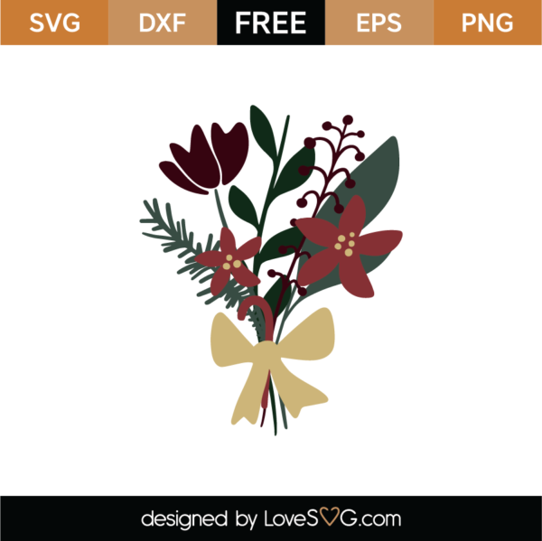 flowers SVG Cut File - Lovesvg.com