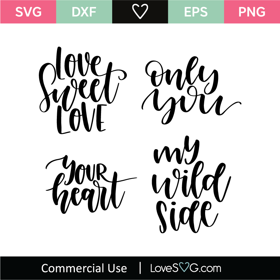 Free Free 261 Love Quotes Svg SVG PNG EPS DXF File