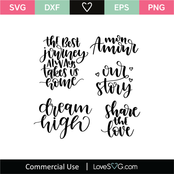 Quotes SVG Cut File - Lovesvg.com