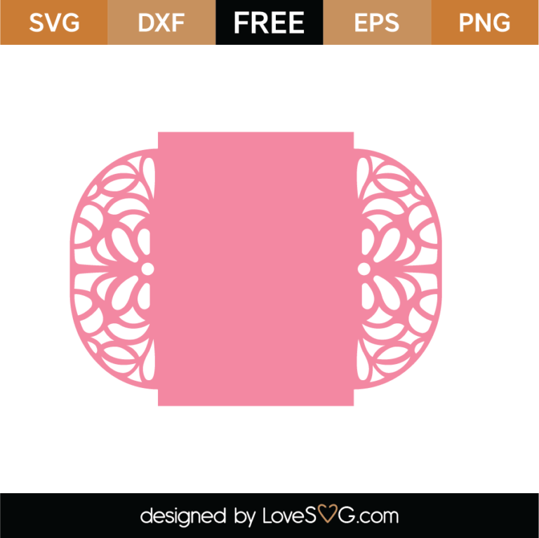 Wedding Card SVG Cut File - Lovesvg.com