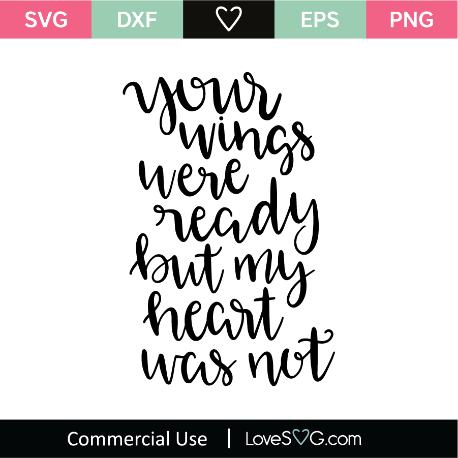 Download Your Wing Were Not Ready SVG Cut File - Lovesvg.com