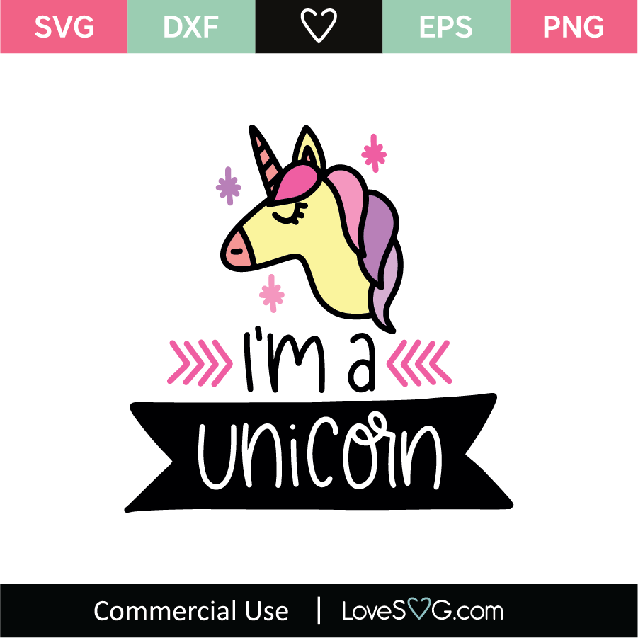 Download I M A Unicorn Svg Cut File Lovesvg Com