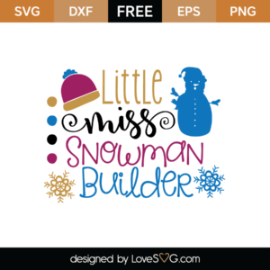Free Free 77 Little Miss Snow Cute Svg SVG PNG EPS DXF File
