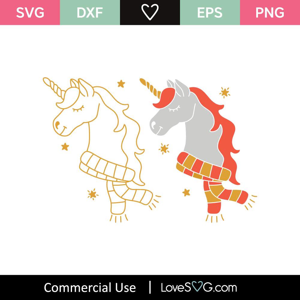 Unicorn SVG Cut File - Lovesvg.com