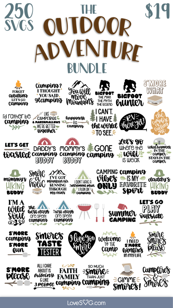 Download The Outdoor Adventure Bundle Lovesvg Com