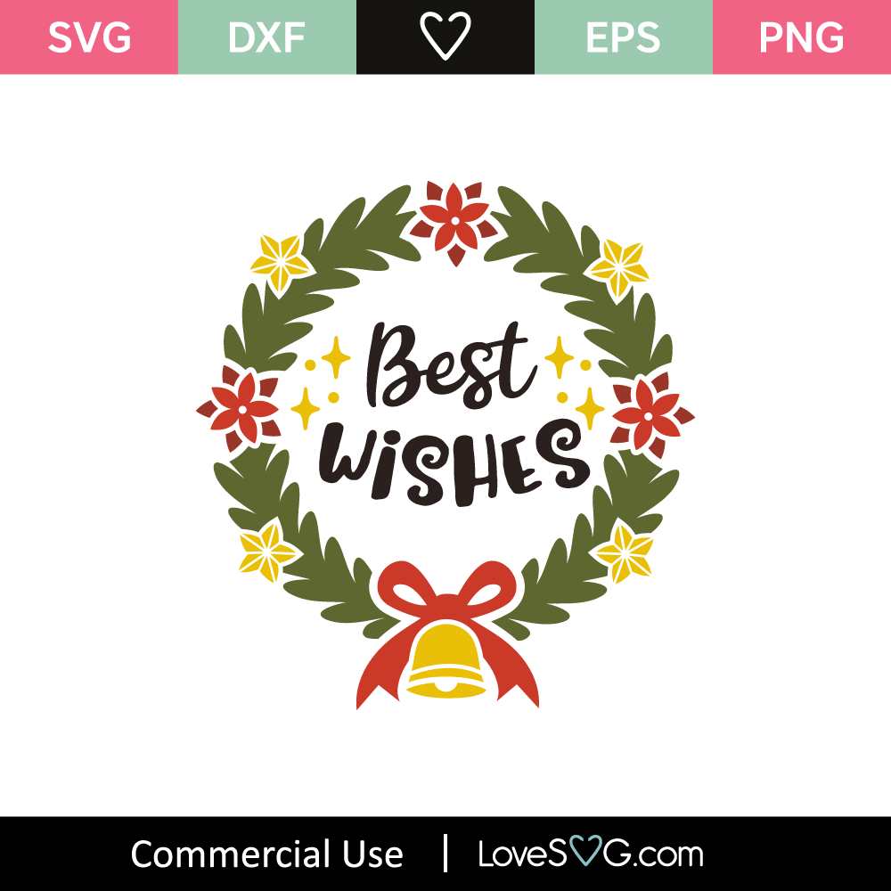 Best Wishes - Lovesvg.com