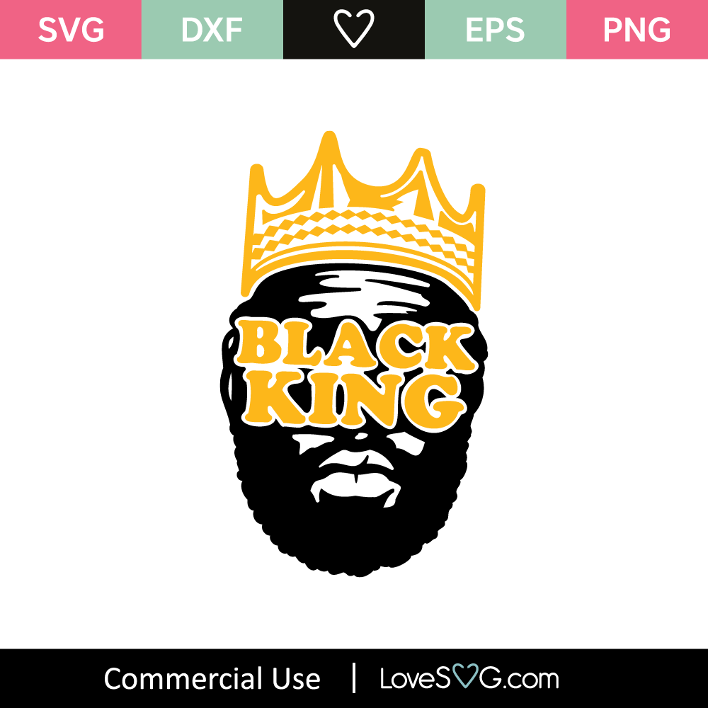 Download Black King SVG Cut File - Lovesvg.com
