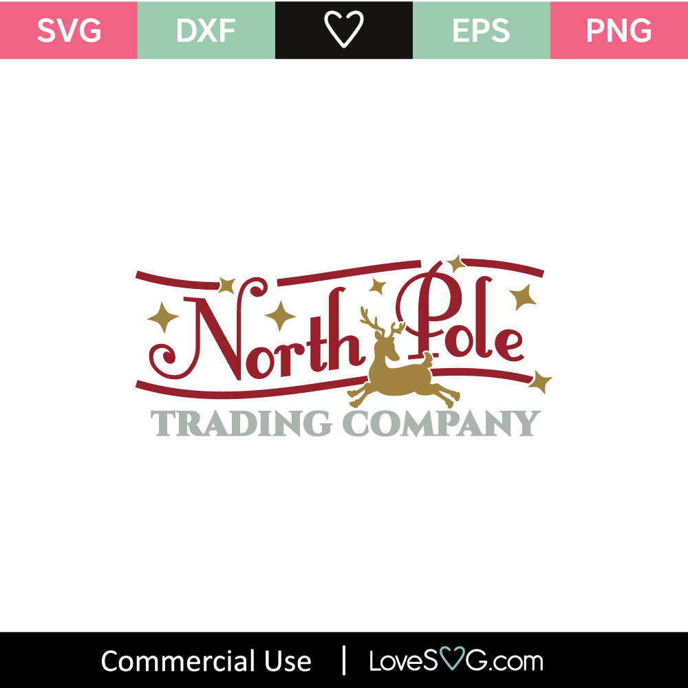 North Pole SVG Cut File - Lovesvg.com