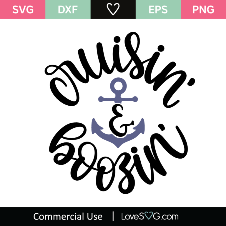 Cruisin Boozin SVG Cut File - Lovesvg.com