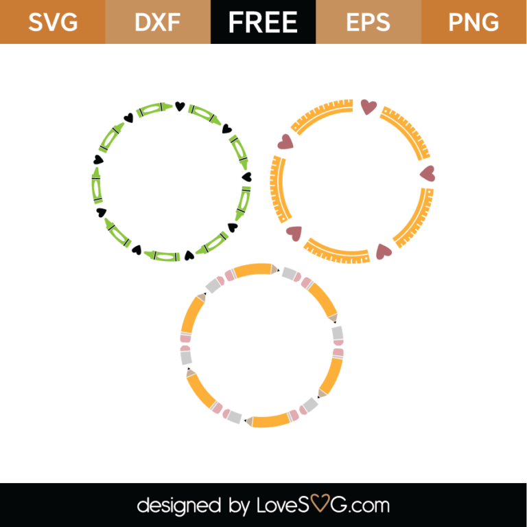 Free Monogram Frame SVG Cut Files Download - Lovesvg.com