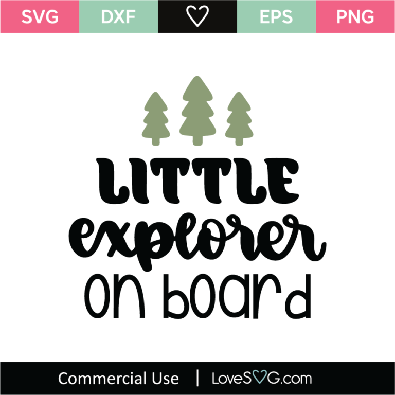 Download Little Explorer On Board SVG Cut File SVG - LoveSVG