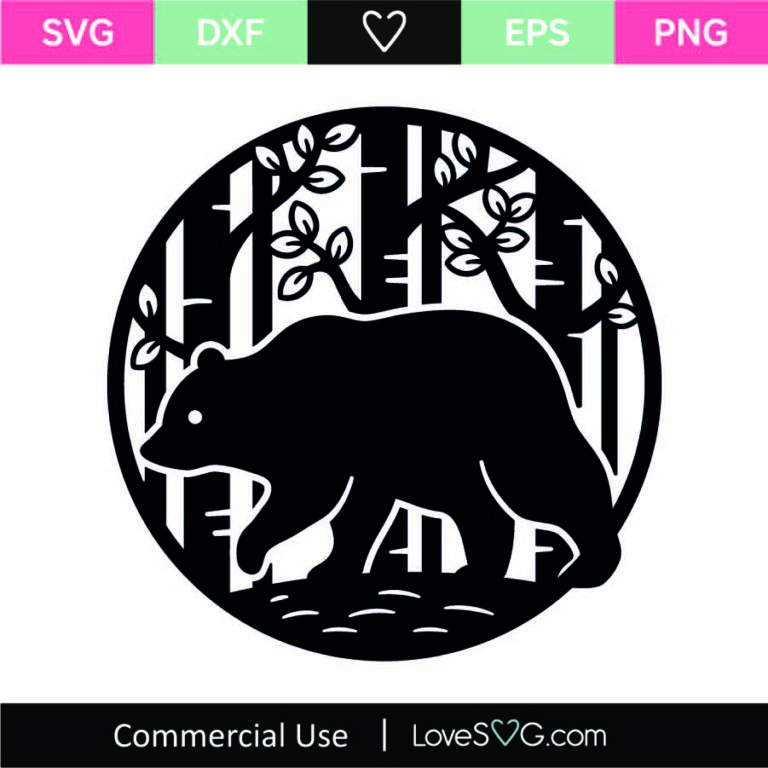Download Bear 22 SVG Cut File SVG - LoveSVG