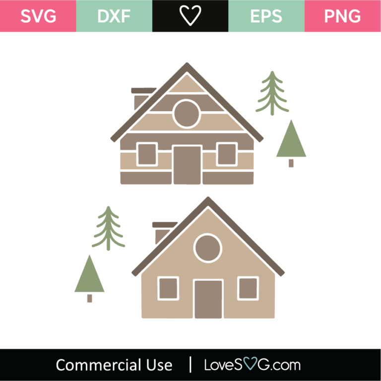 Download Cabins SVG Cut File SVG - LoveSVG