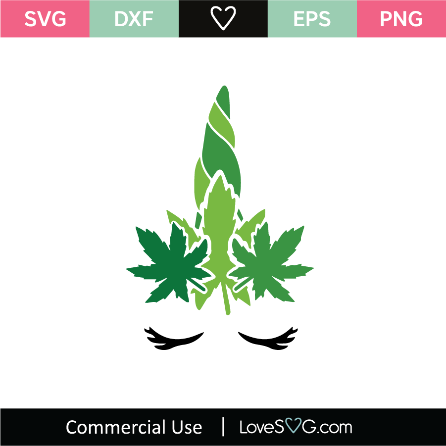 Download Cannabis Unicorn 1 Svg Cut File Svg Lovesvg