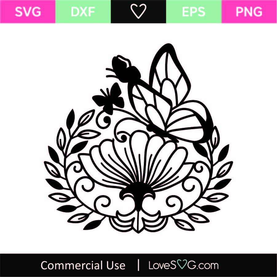 Enchanted Butterfly 33 SVG Cut File SVG - LoveSVG