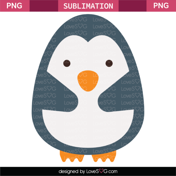 Penguin Sublimation File - Lovesvg.com