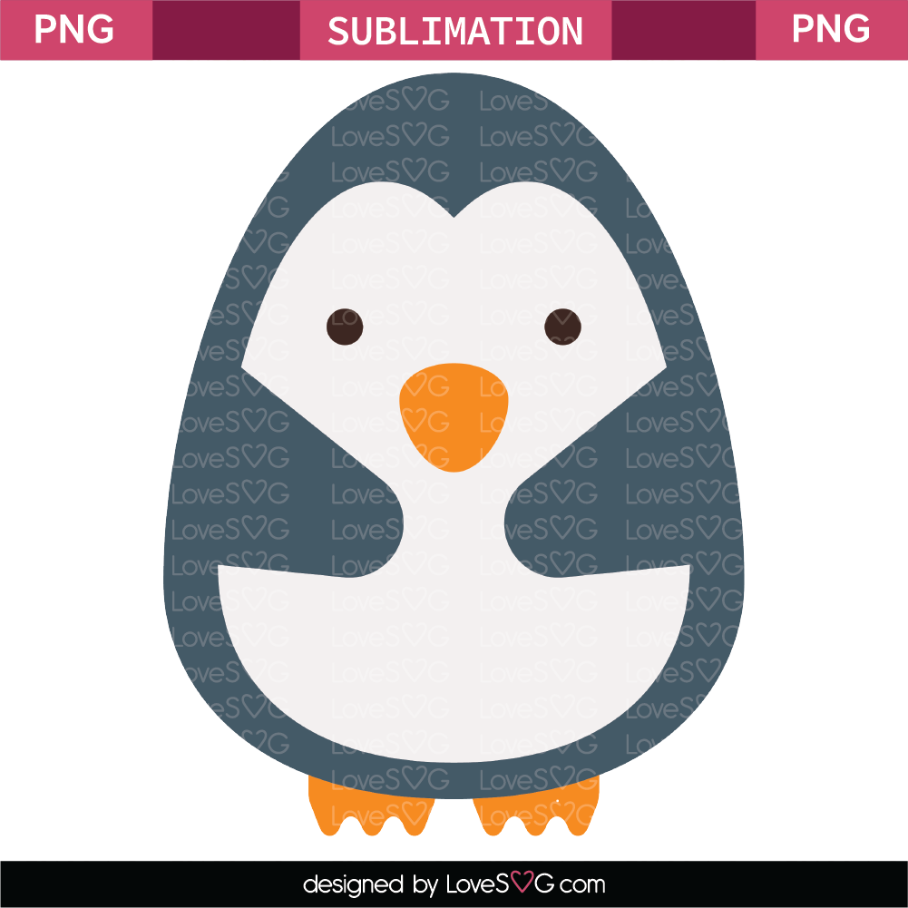 Penguin Sublimation File - Lovesvg.com