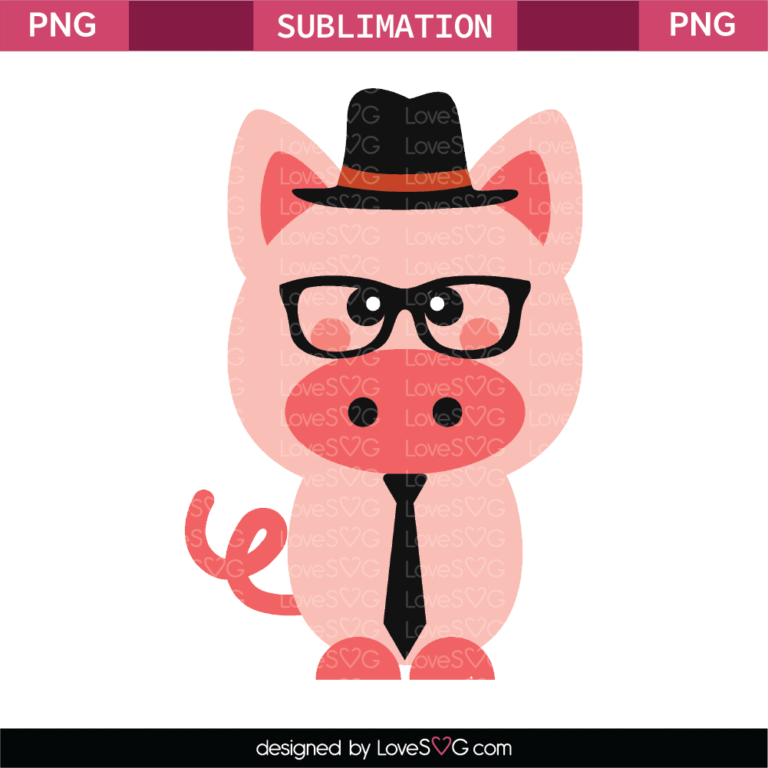 Sublimation Design Png Pig Dxf Pig Svg Cut File Pig Clipart Cute Baby ...