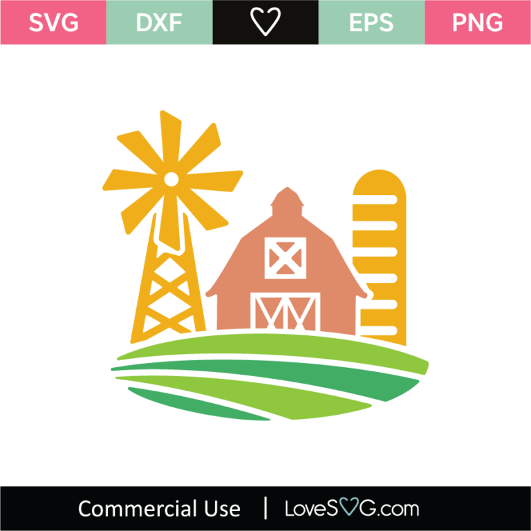 Free Farm SVG Cut Files | Lovesvg.com