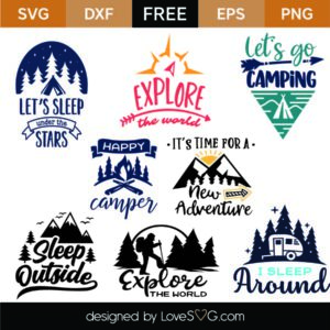 Free Free 216 Lovin The Camping Life Svg SVG PNG EPS DXF File