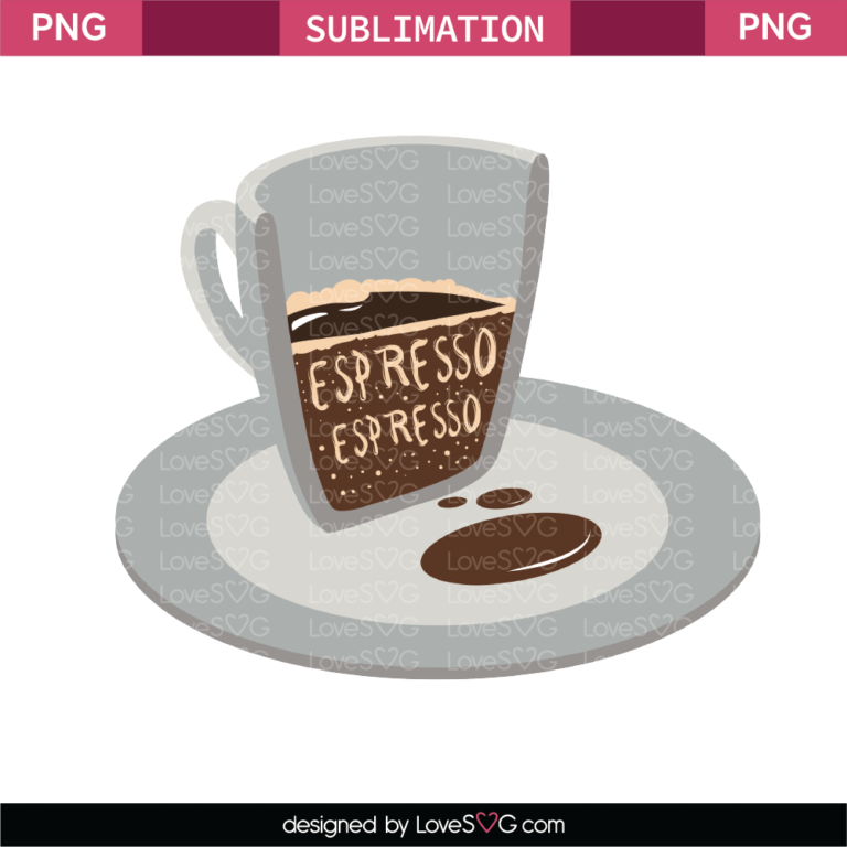 Espresso Espresso Sublimation Filepng