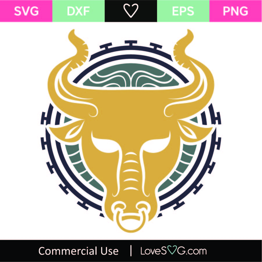 Taurus SVG Cut File - Lovesvg.com