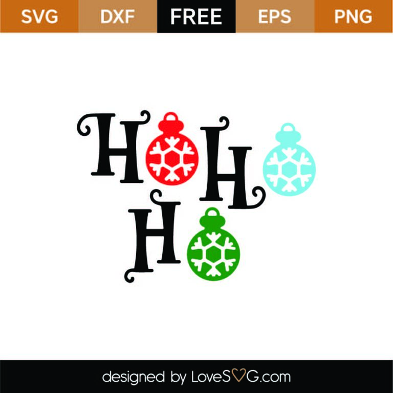 Ho Ho Ho SVG Cut File SVG - LoveSVG