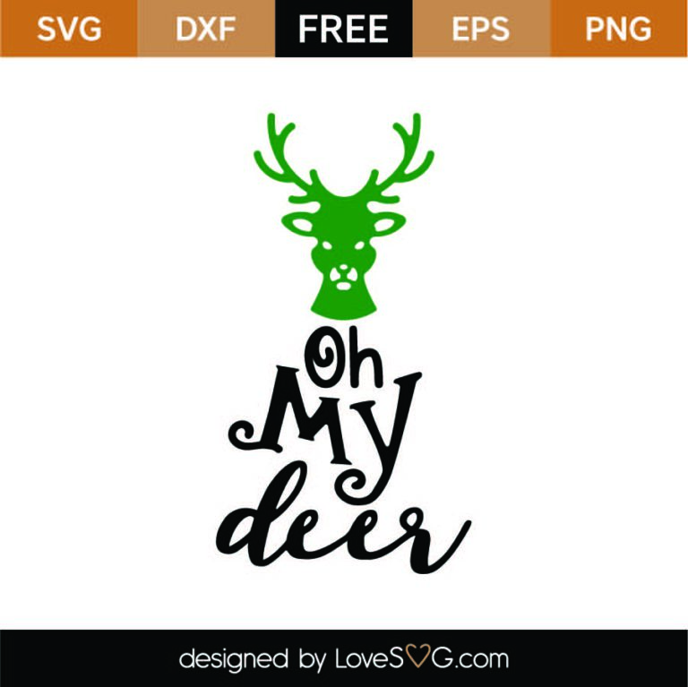 Oh My Deer SVG Cut File SVG - LoveSVG