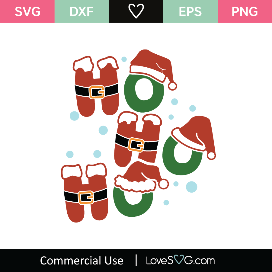 Free Ho Ho Ho Christmas SVG - Vectplace