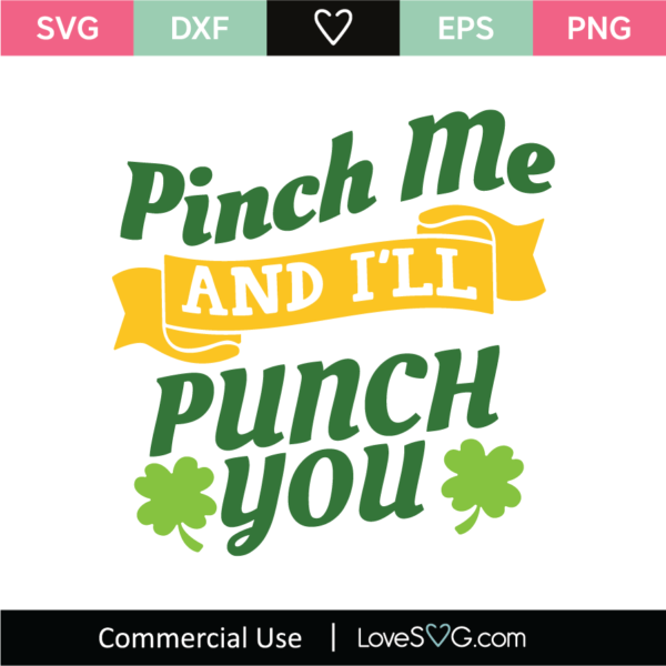 Pinch Me I'll Punch You SVG Cut File - Lovesvg.com